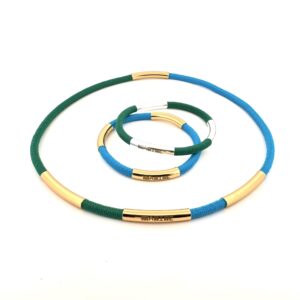 HOP Collier épais - Bicolore