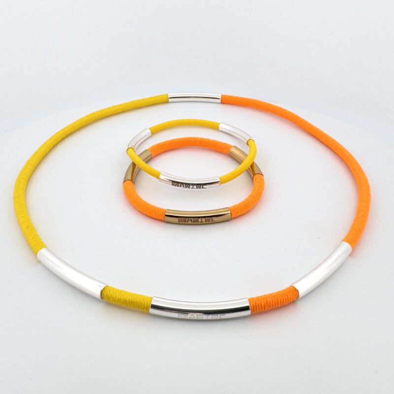 HOP Collier épais - Bicolore